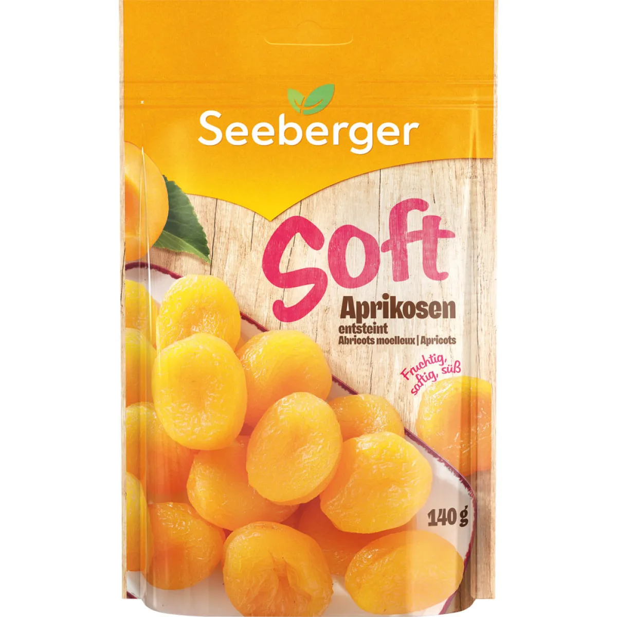 Seeberger Soft Aprikosen 140 g