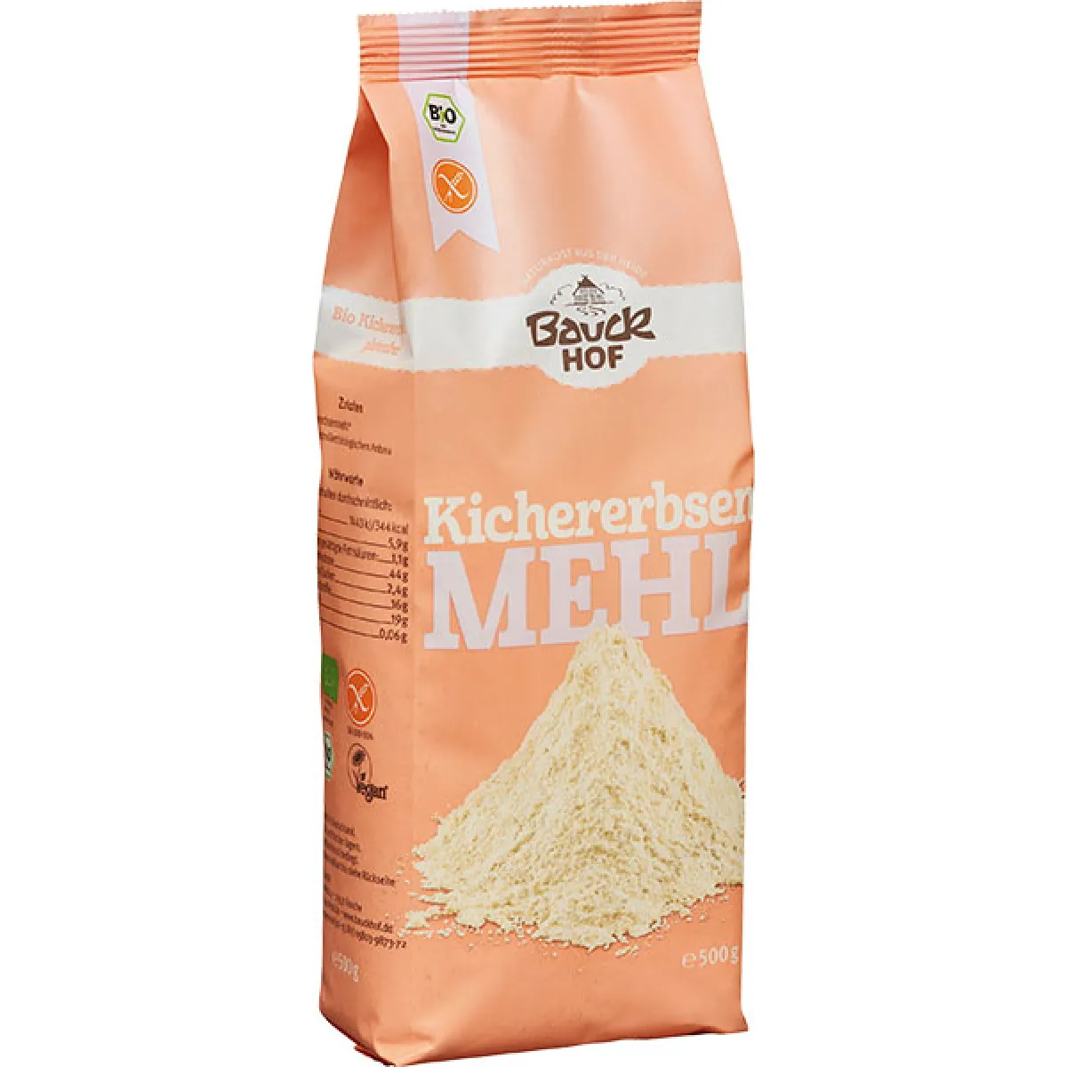 Bauck Mühle Kichererbsenmehl 500 g