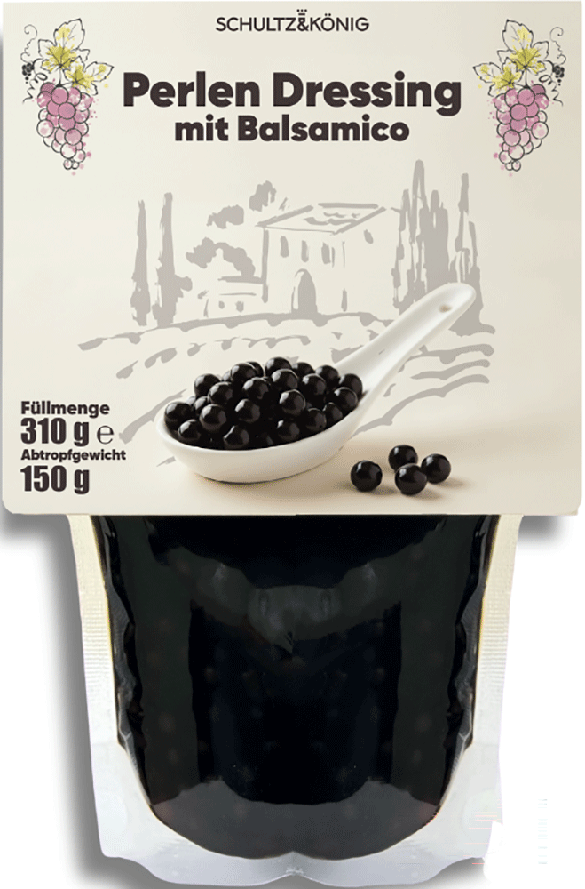 Schultz & König Perlen Dressing mit Balsamico 310 g