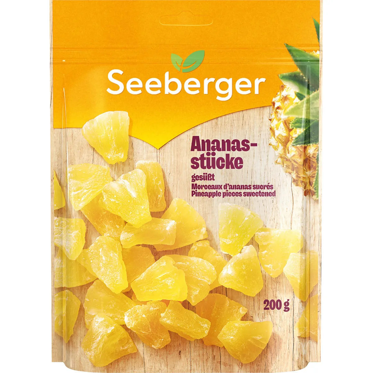 Seeberger Ananasstücke 200 g