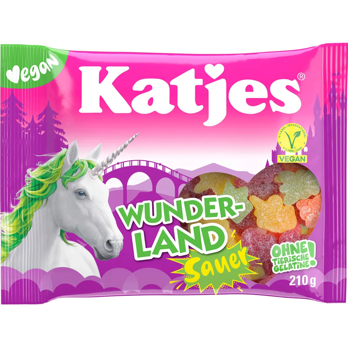Katjes Wunderland Sauer 210 g