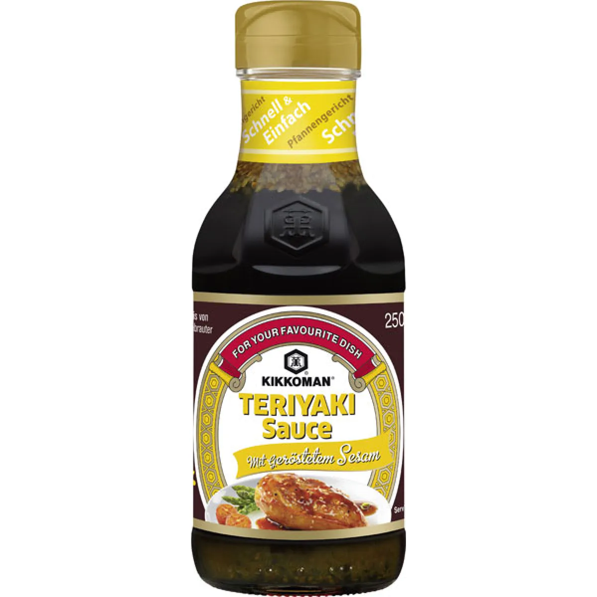 Kikkoman Teriyaki Sauce mit geröstetem Sesam 250 ml