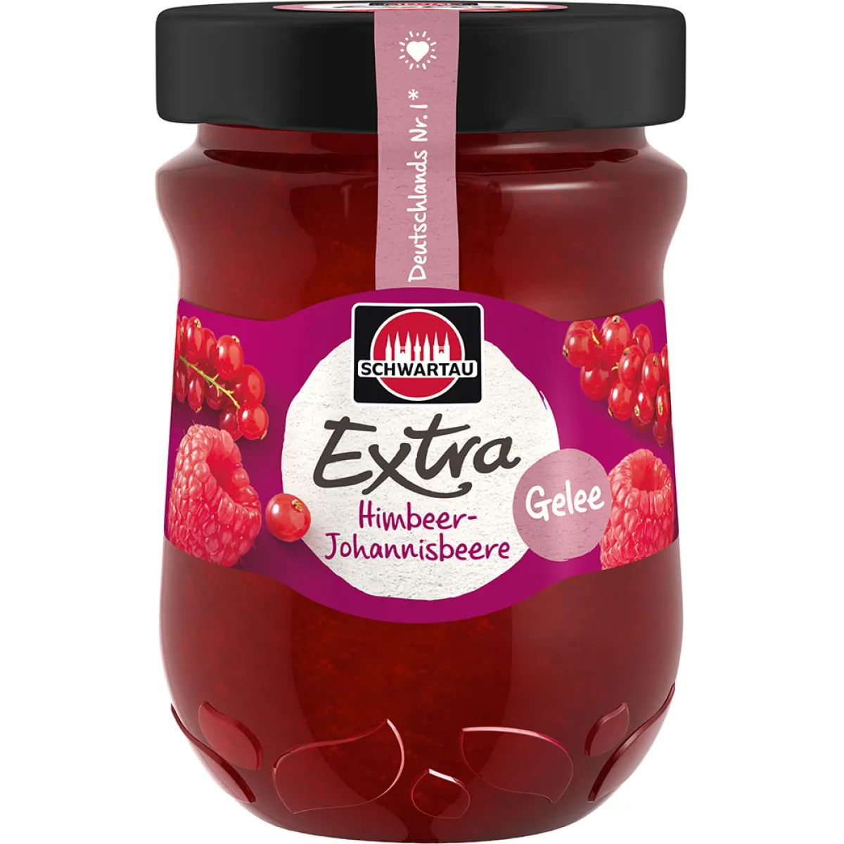 Schwartau Extra Himbeer-Johannisbeere Gelee 340 g