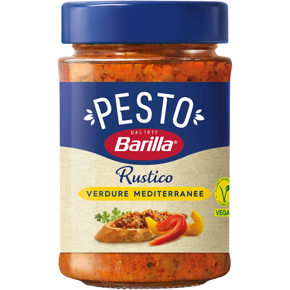 Barilla Pesto Rustico Verdure Mediterranee 200 g