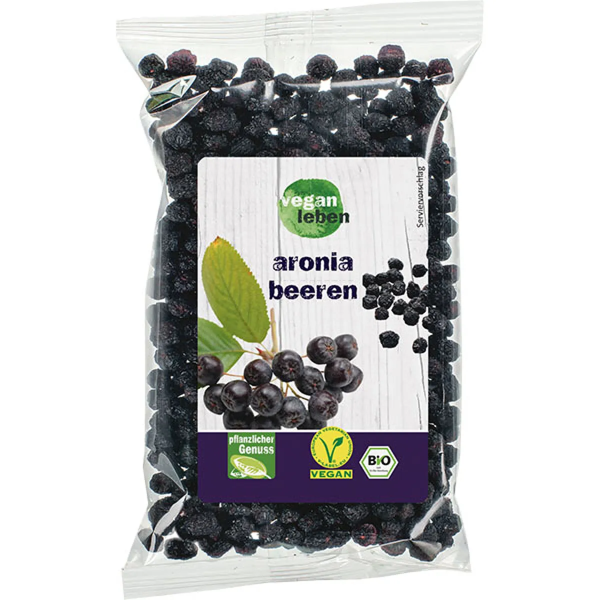 vegan leben Aroniabeeren 125 g