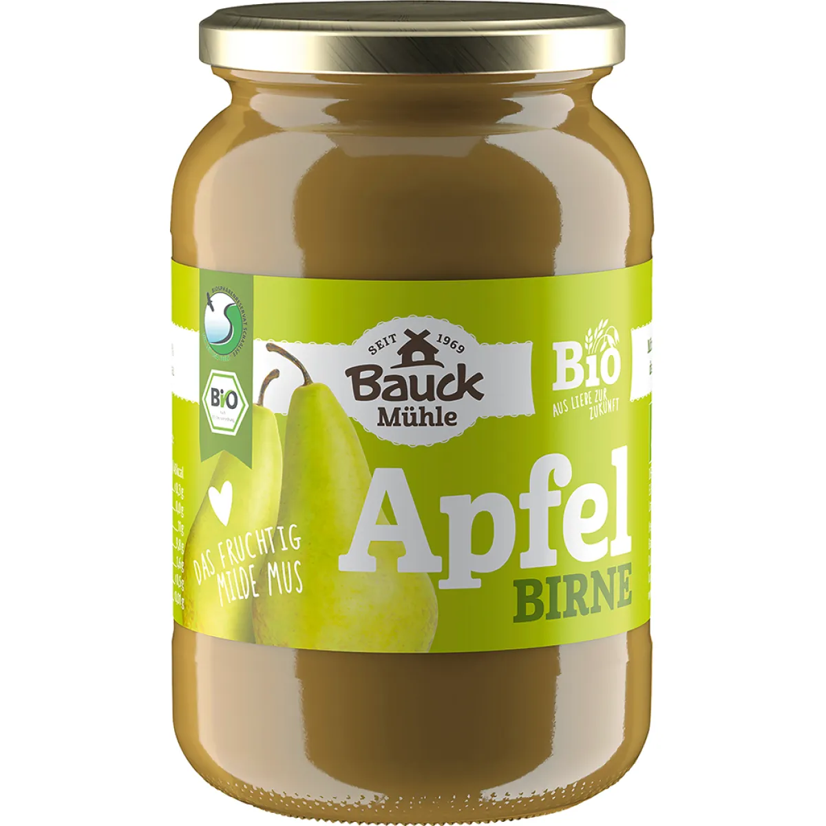 Bauck Mühle Bio Apfel-Birnenmark 360 g