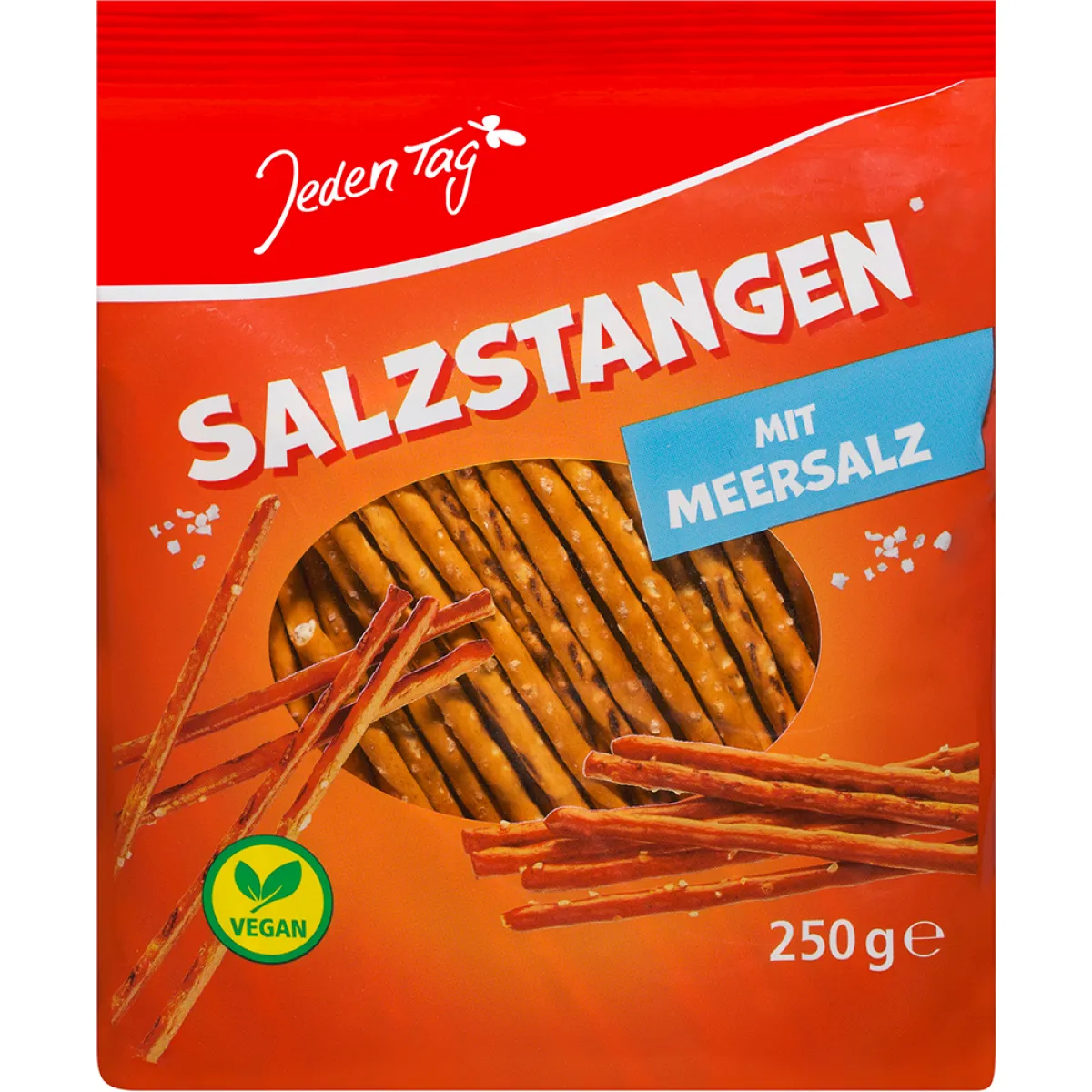 Jeden Tag Salzstangen mit Meersalz 250 g