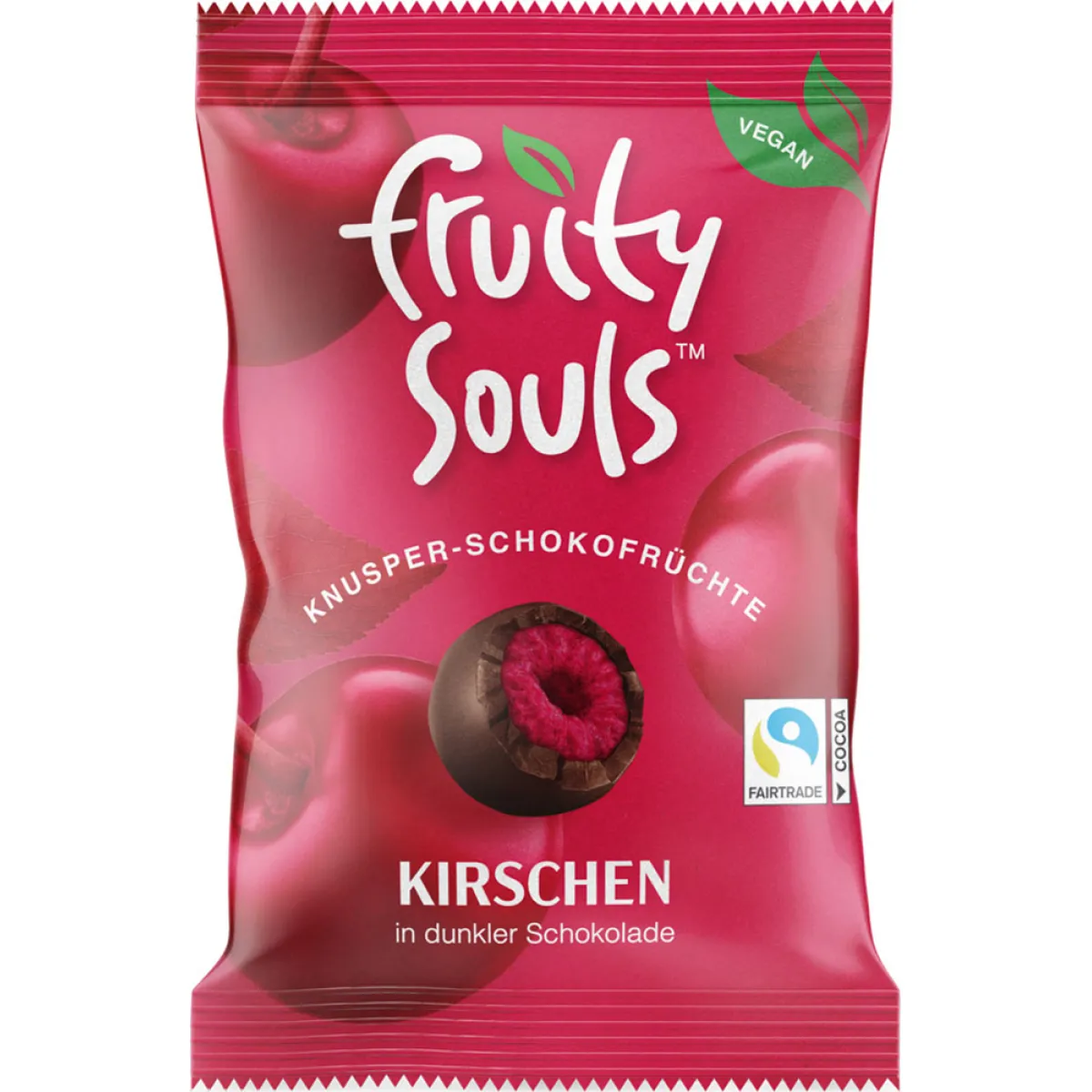 fruity Souls Kirschen Knusper-Schokofrüchte 80 g