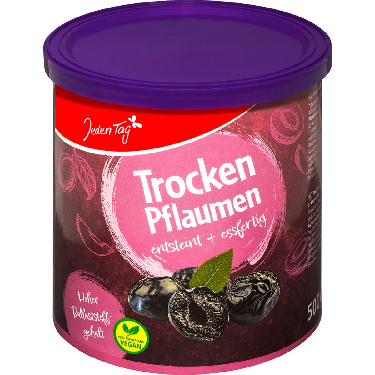 Jeden Tag Trockenpflaumen 500 g