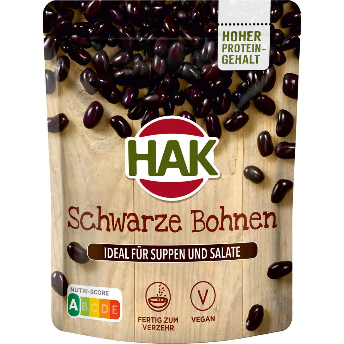 HAK Schwarze Bohnen 225 g