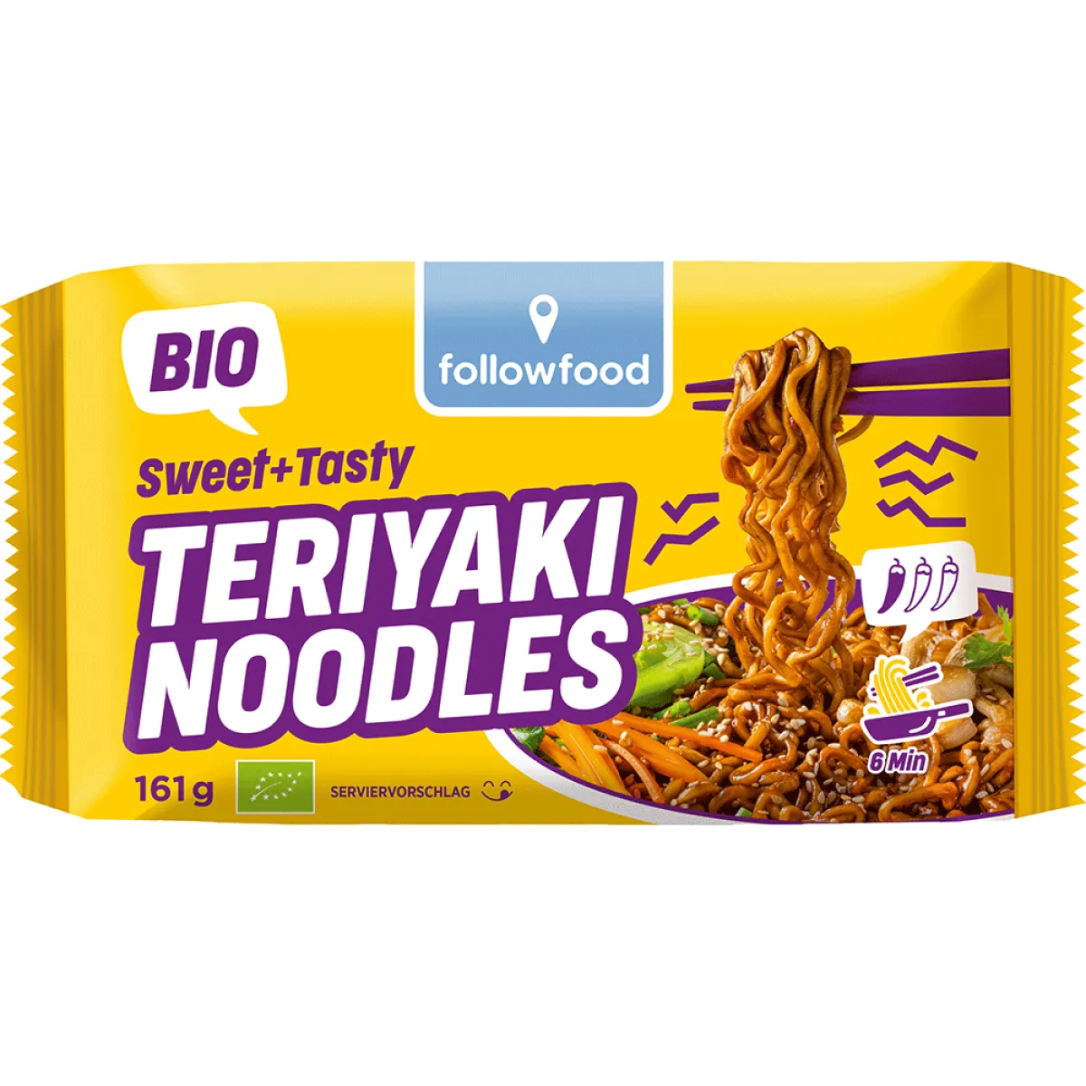 followfood Bio Teriyaki Noodles 161 g