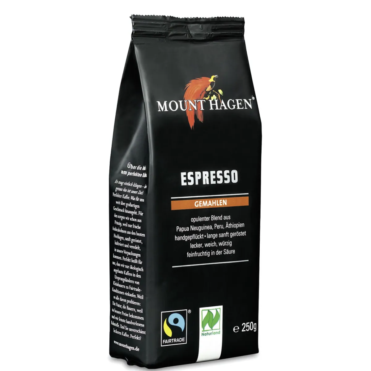 Mount Hagen Bio Espresso gemahlen 250 g