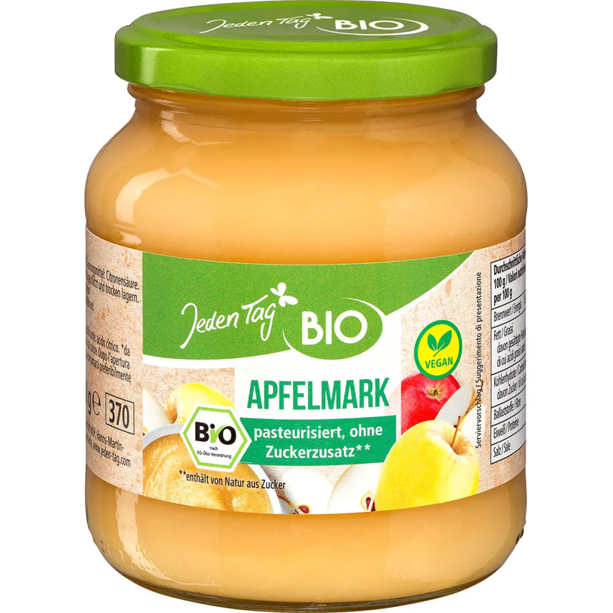 Jeden Tag Bio Apfelmark 350 g