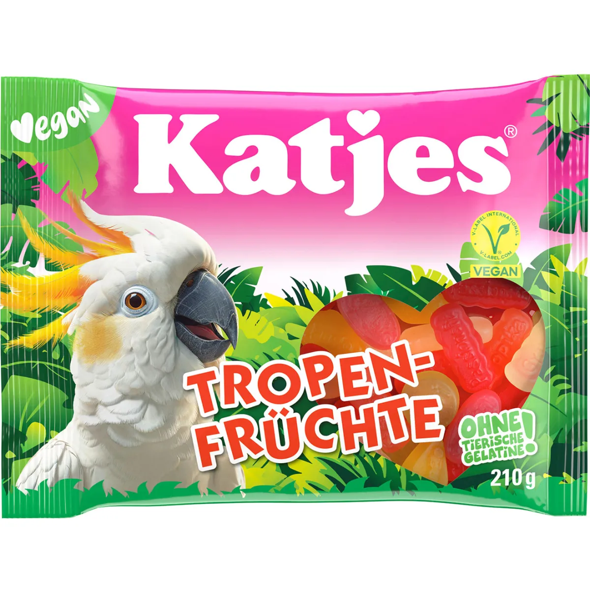 Katjes Tropenfrüchte 210 g
