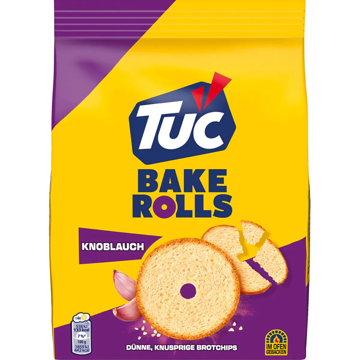 Tuc Bake Rolls Knoblauch 150 g