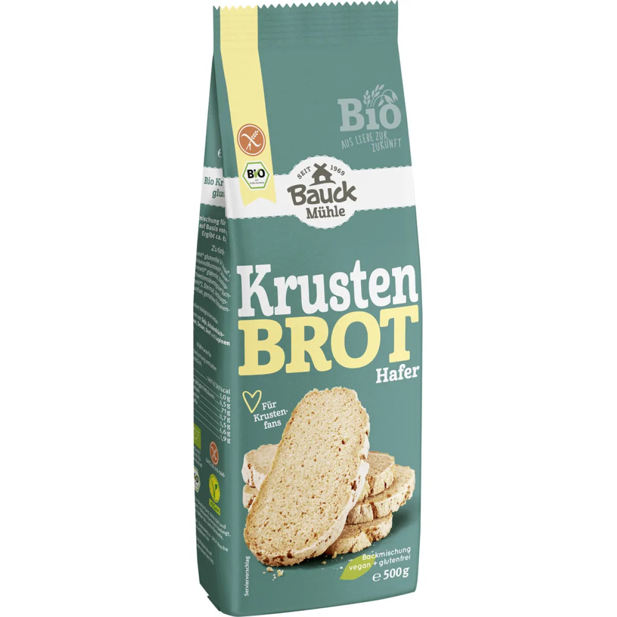 Bauck Mühle Krustenbrot Hafer 500 g