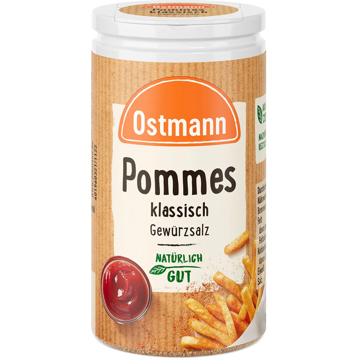 Ostmann Pommes klassisch Gewürzsalz 70 g