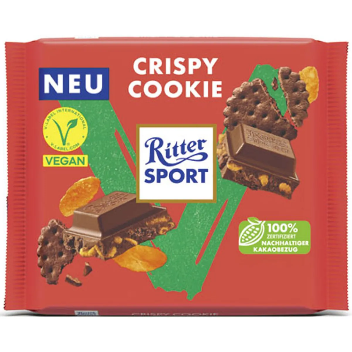 Ritter Sport vegan Crispy Cookie 100 g