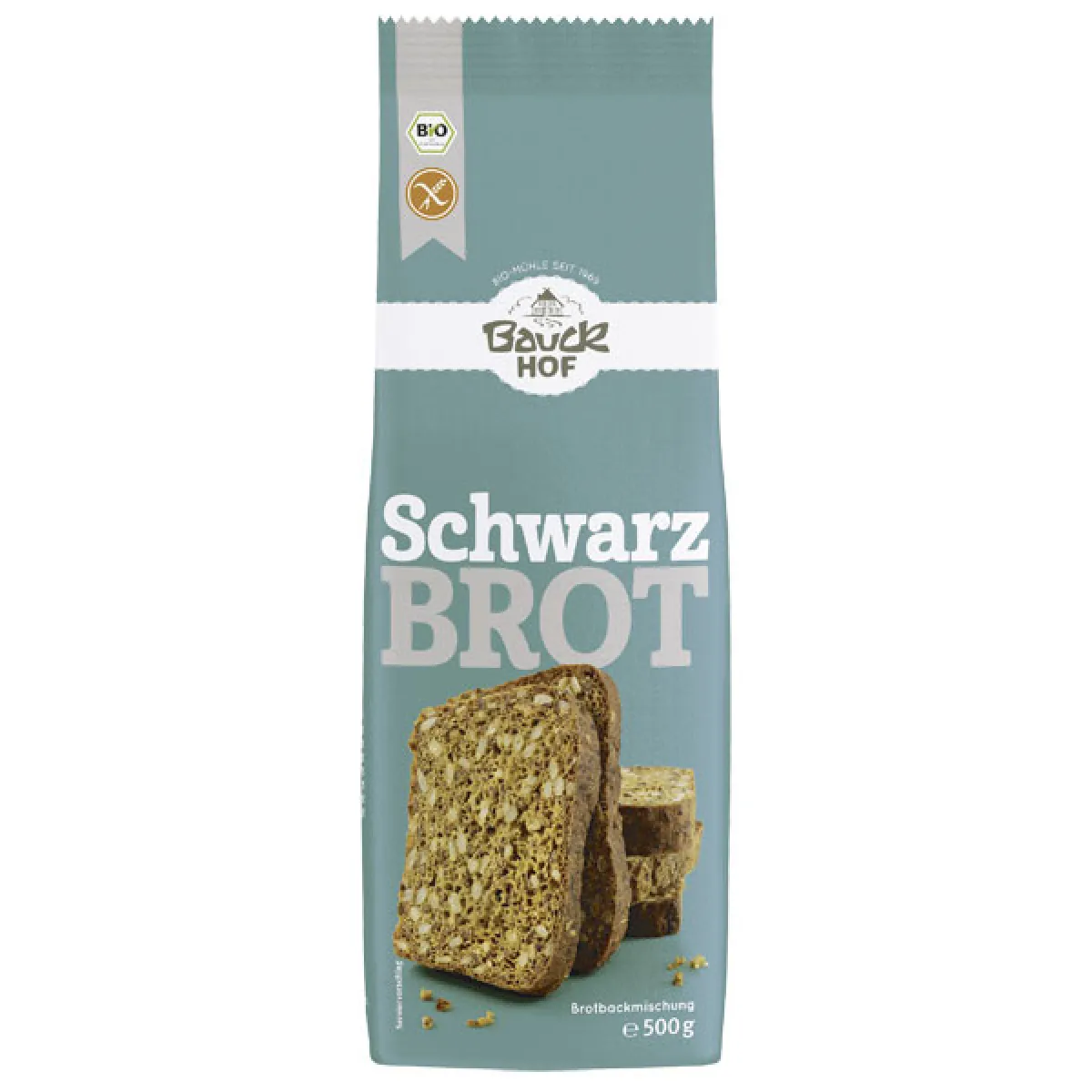 Bauck Mühle Schwarzbrot 500 g