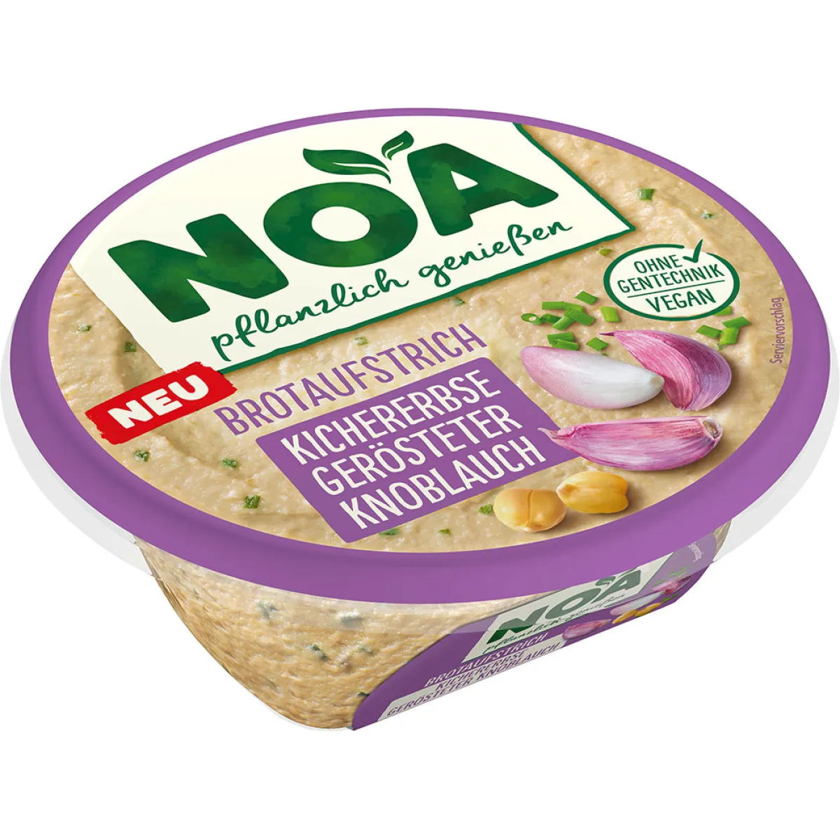 NOA Brotaufstrich Kichererbse & gerösteter Knoblauch 175 g