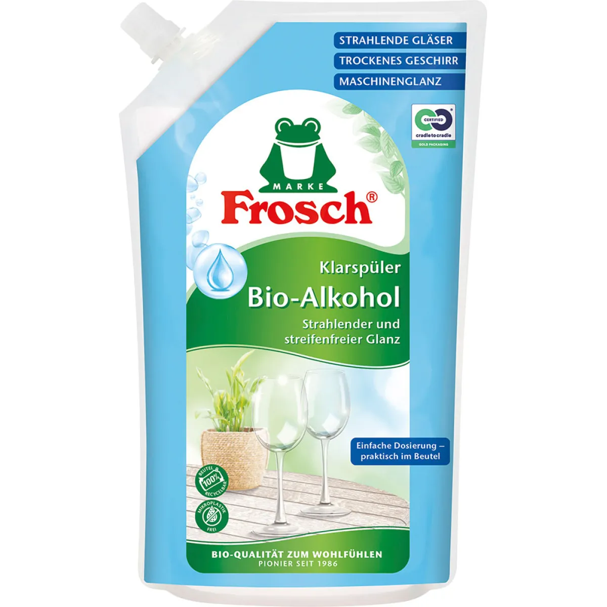 Frosch Klarpüler Bio-Alkohol 750 ml