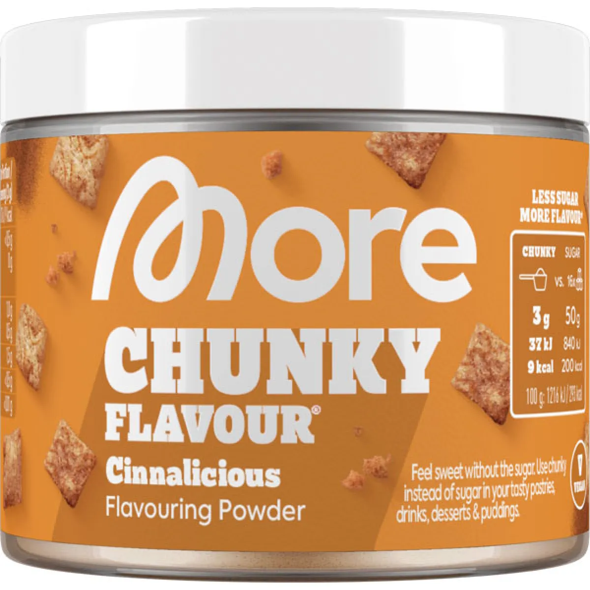 More Nutrition Chunky Flavour Cinnalicious 90 g