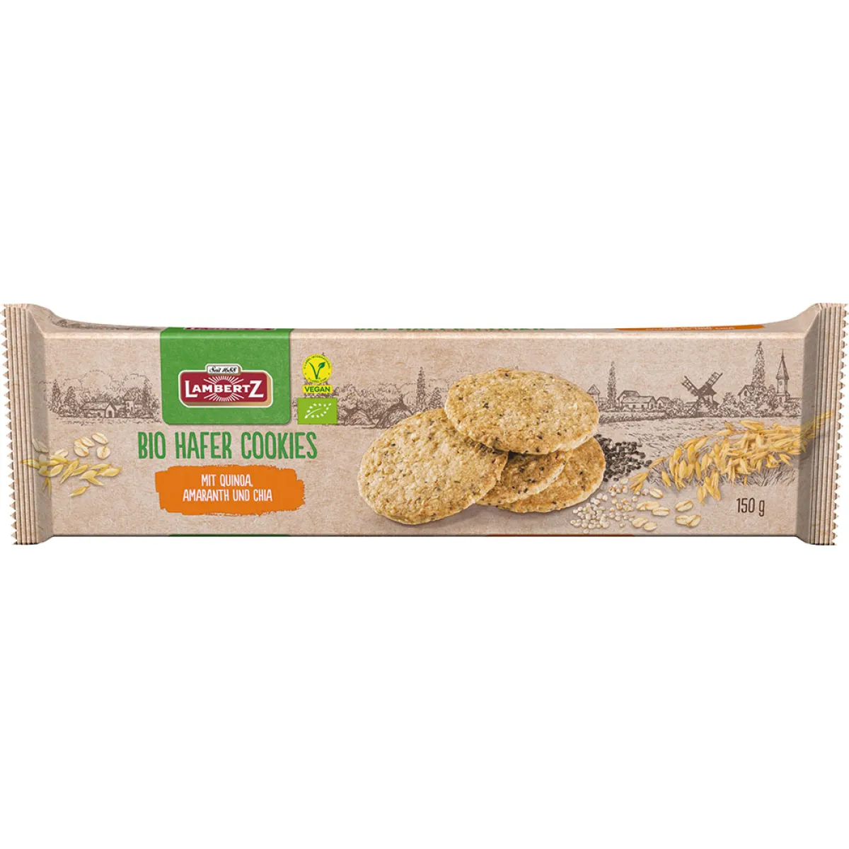 Lambertz Bio Hafer Cookies 150 g