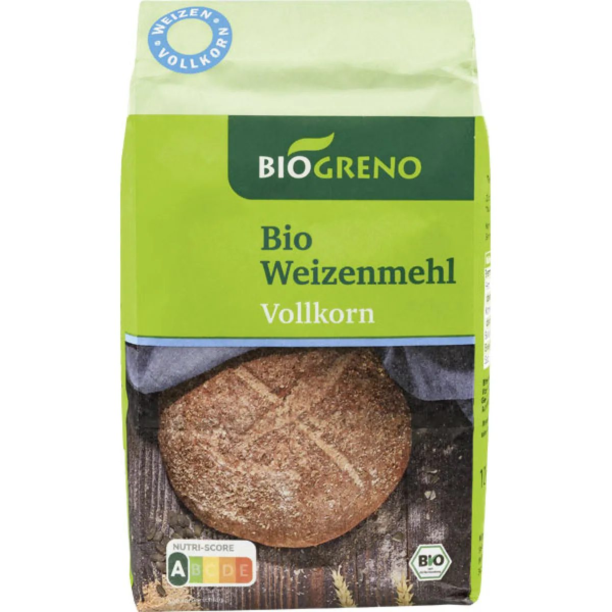 Biogreno Weizenvollkornmehl 1000 g