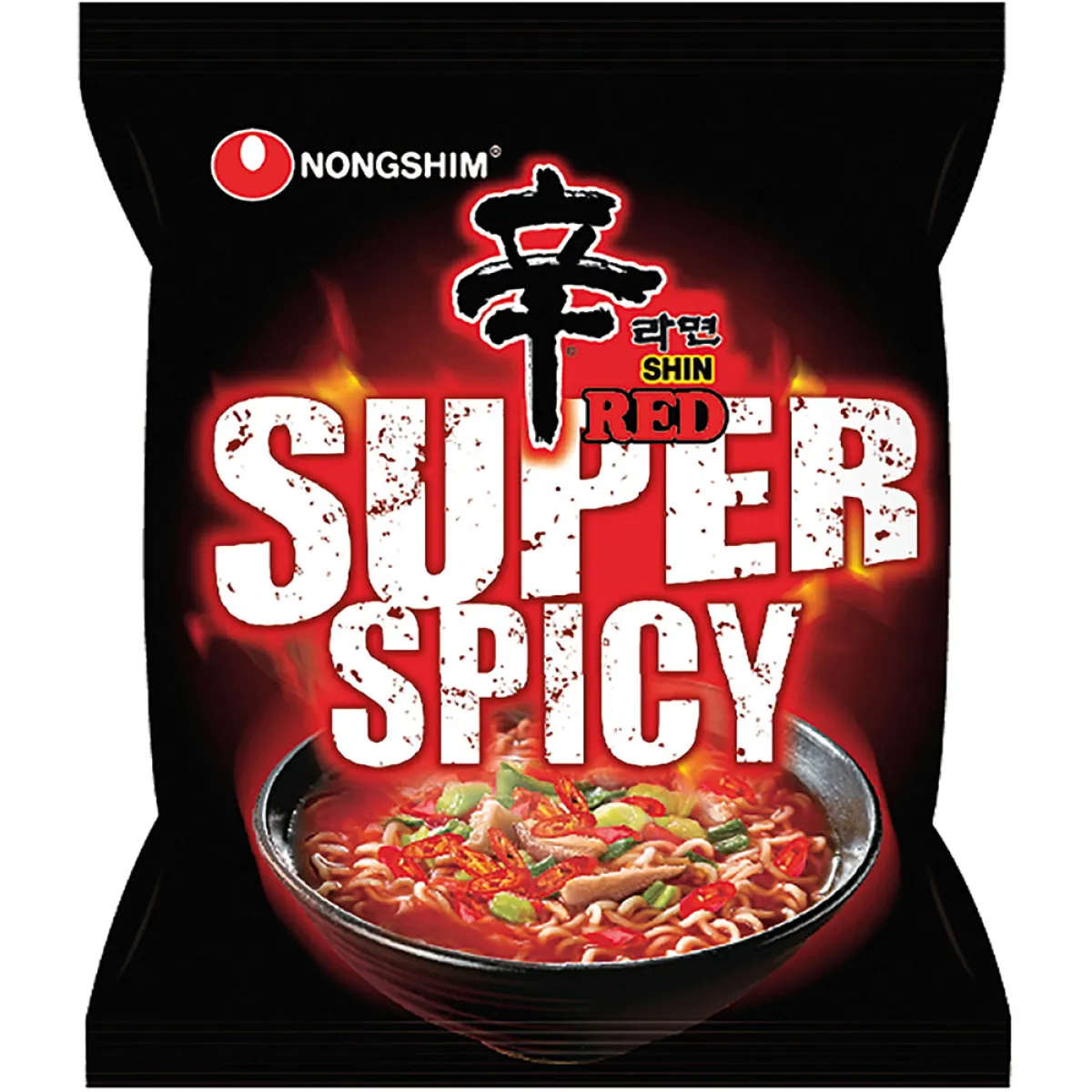 Nongshim Instant Nudeln Shin Red Super Spicy 120 g