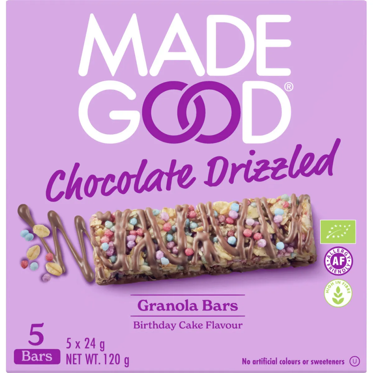 Made Good Granola Bars Birthday Cake 5x24 g