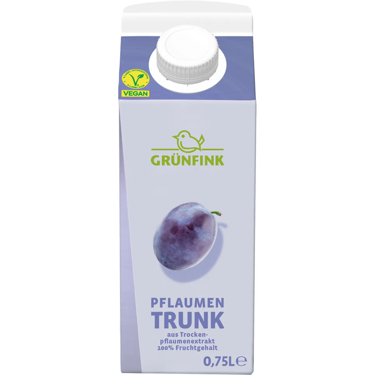 Grünfink Pflaumentrunk 0,75 l