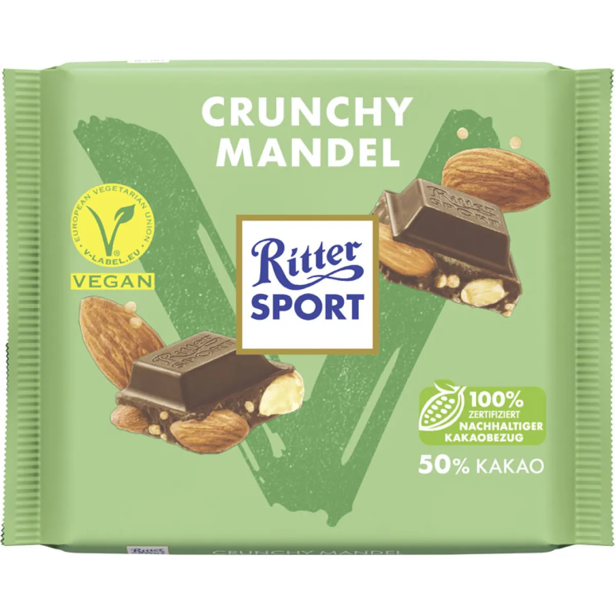 Ritter Sport vegan Crunchy Mandel 100 g