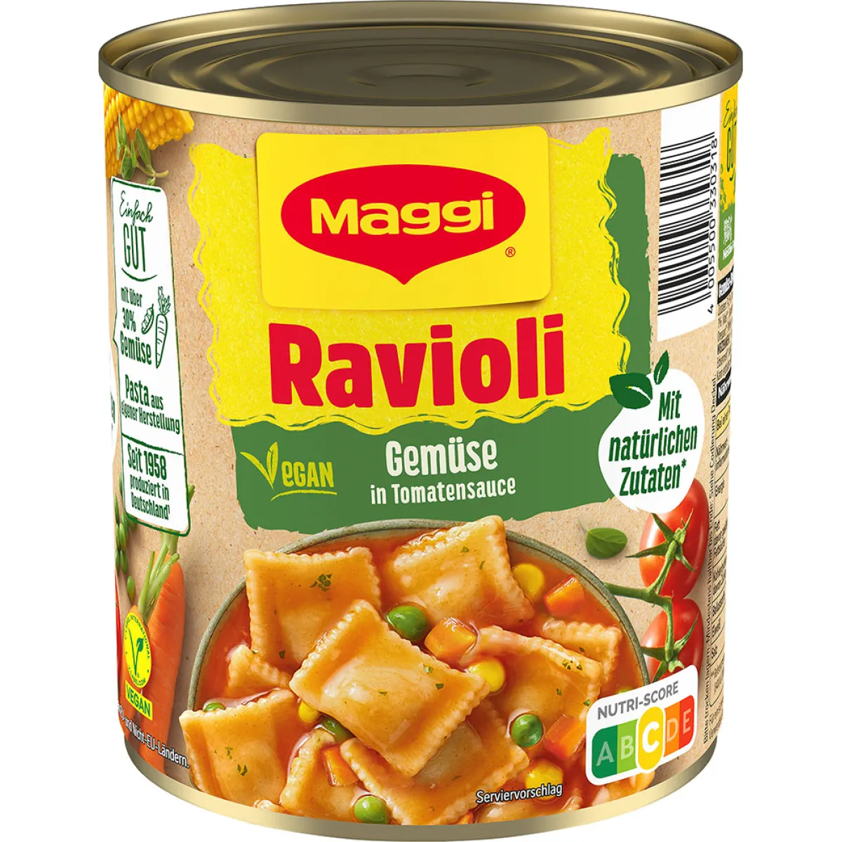 Maggi Ravioli Gemüse in Tomatensauce 800 g