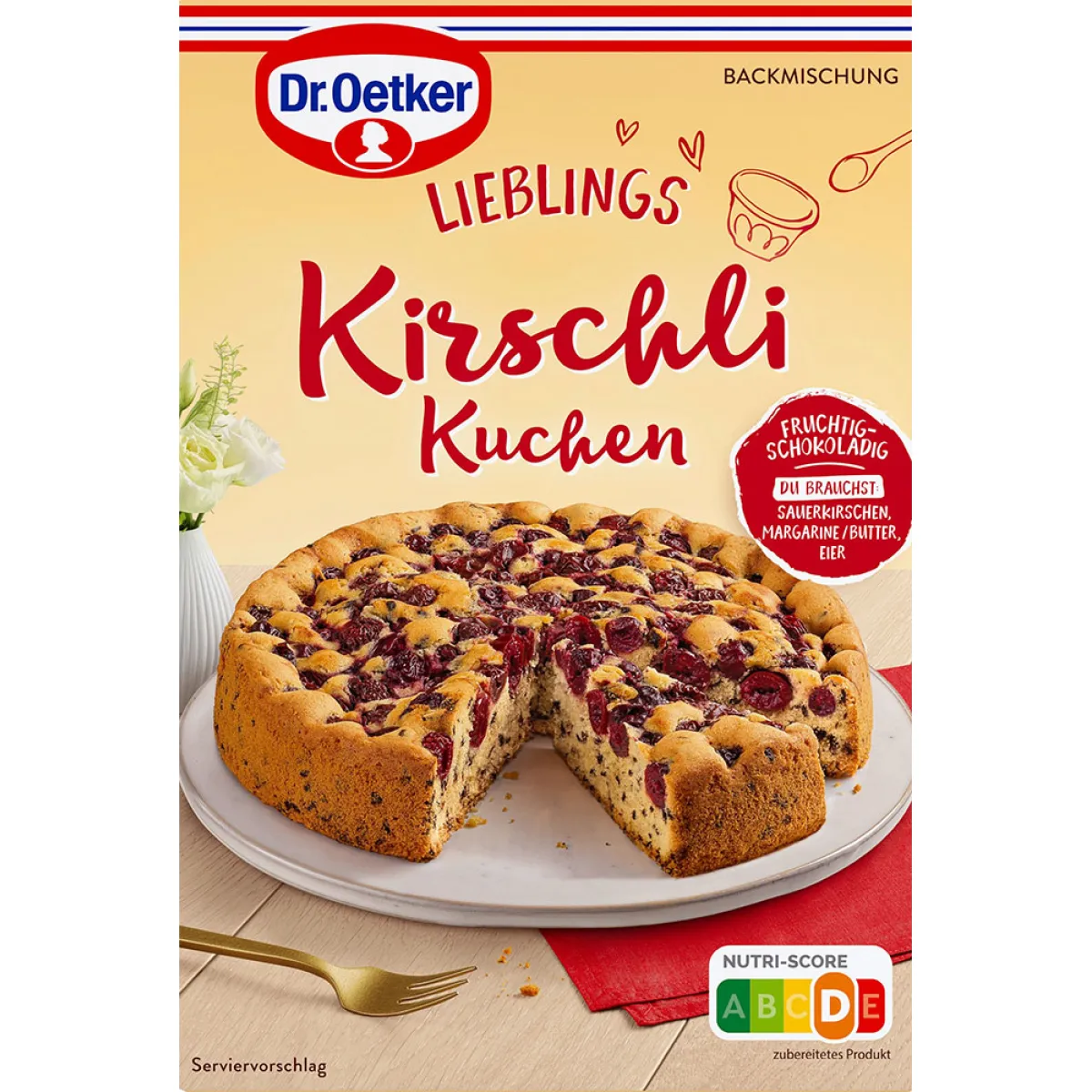 Dr. Oetker Backmischung Kirschli Kuchen 435 g