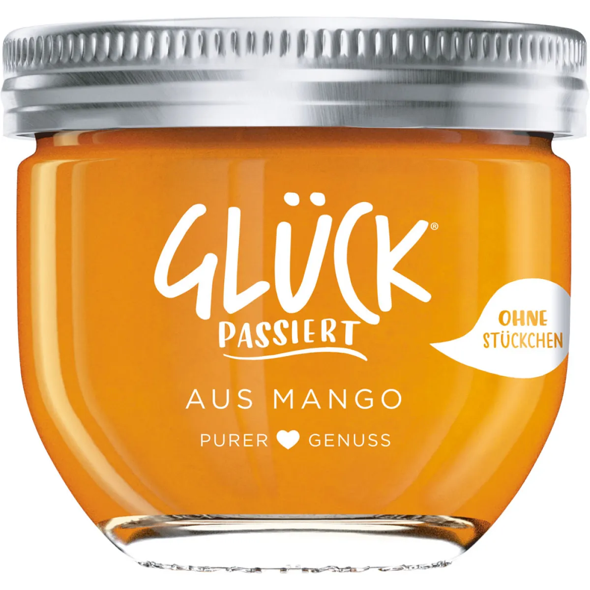 Glück Passiert Fruchtaufstrich Mango 230 g