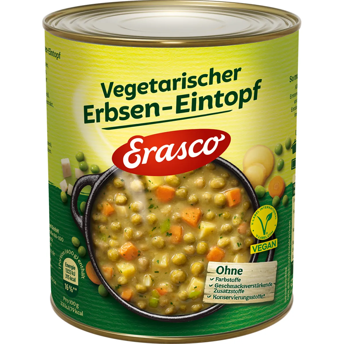 Erasco Erbsen-Eintopf 800 g