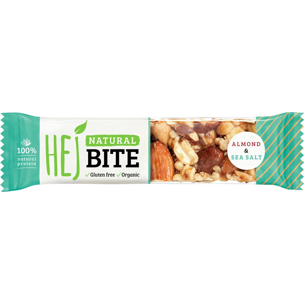 HEJ Natural Bite Almond & Sea Salt 40 g
