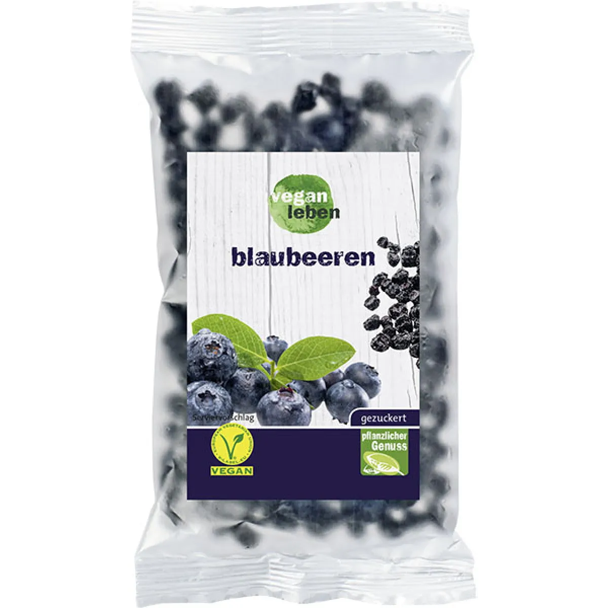 vegan leben Blaubeeren 125 g