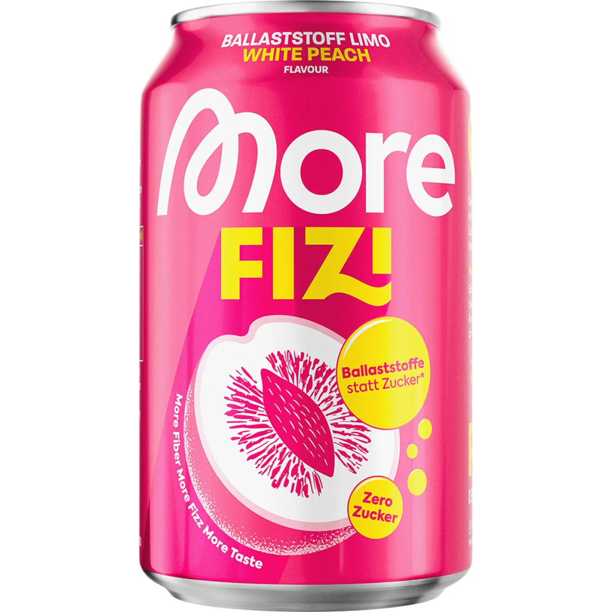 More Nutrition Fizi White Peach 330 ml