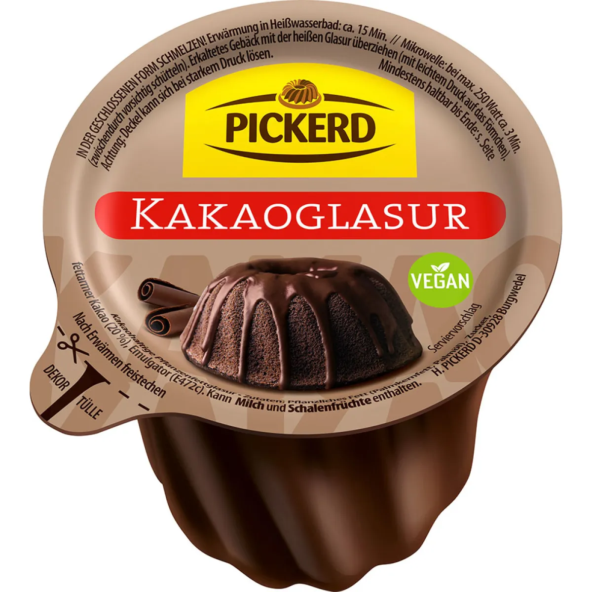 Pickerd Kakaoglasur 150 g