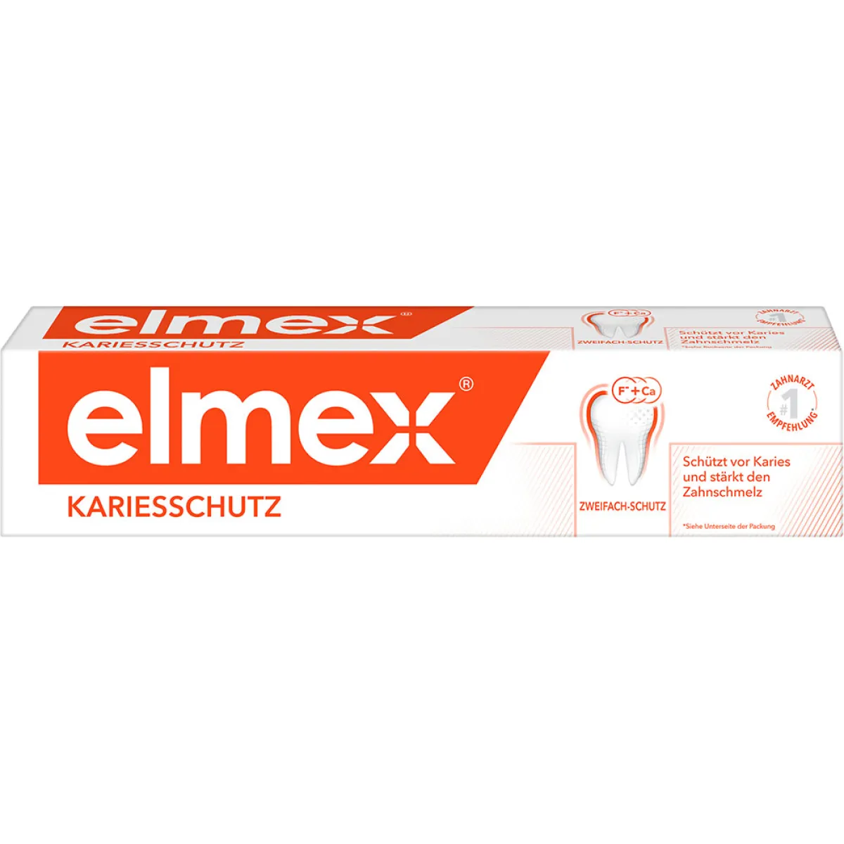elmex Zahnpasta mit Fluorid Kariesschutz 75 ml