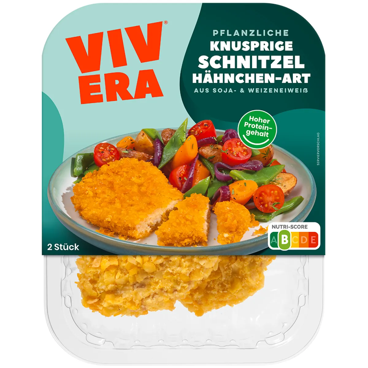 Vivera Pflanzliche knusprige Schnitzel Hähnchen-Art 200 g