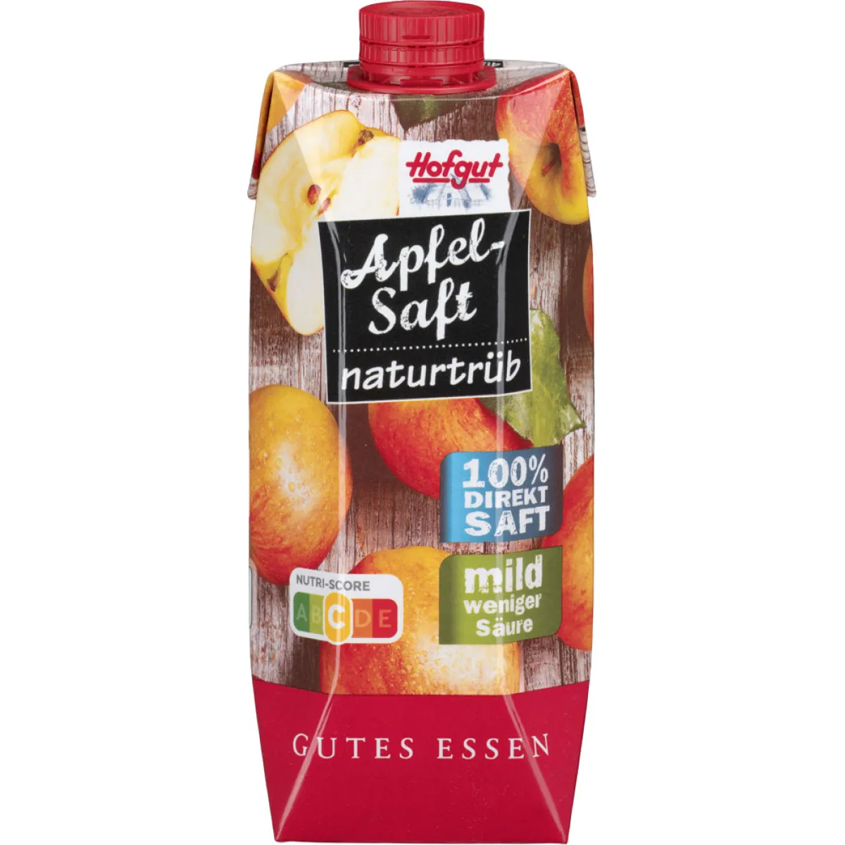 Hofgut Apfelsaft mild naturtrüb 0,75 l