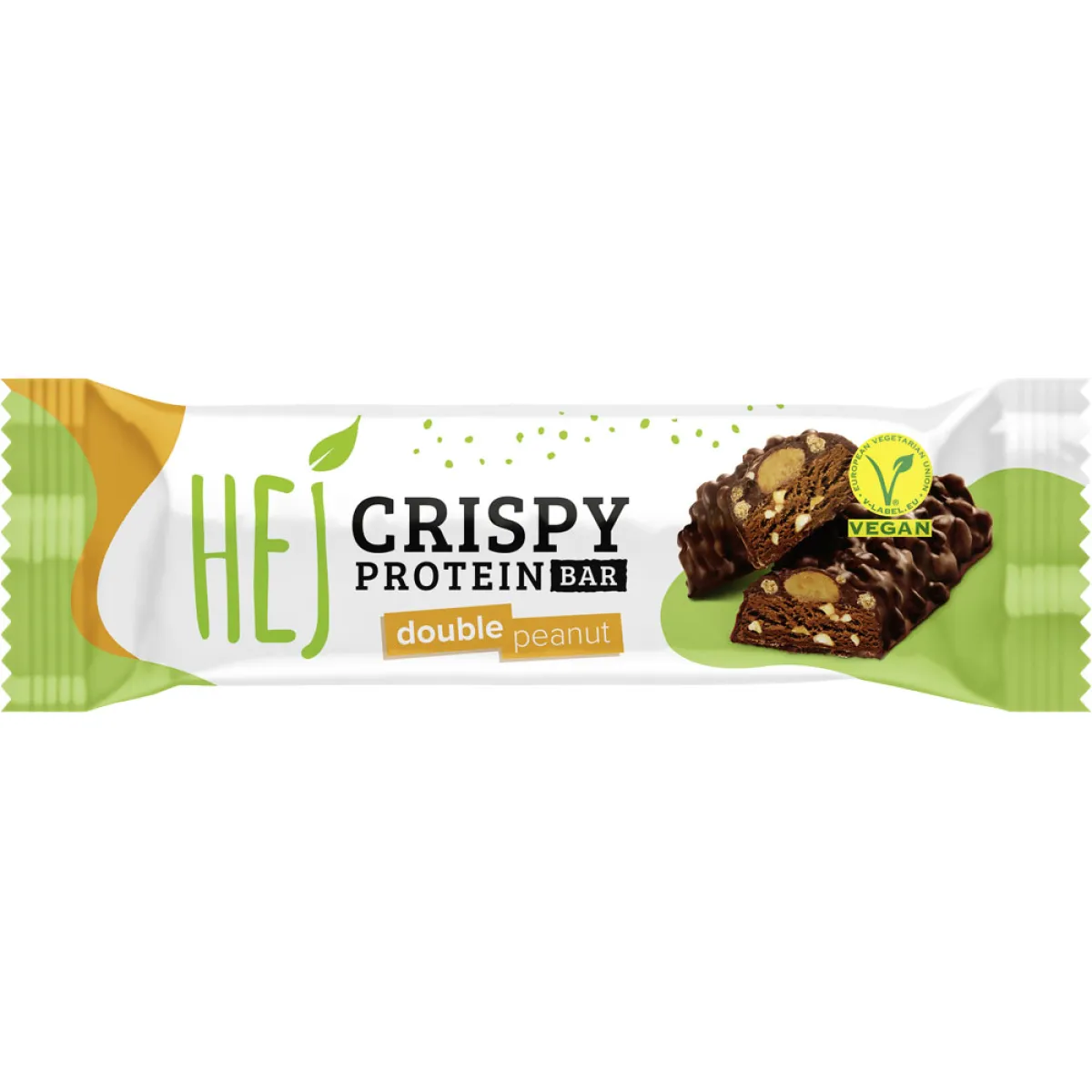 HEJ Crispy Protein Bar double peanut 45 g
