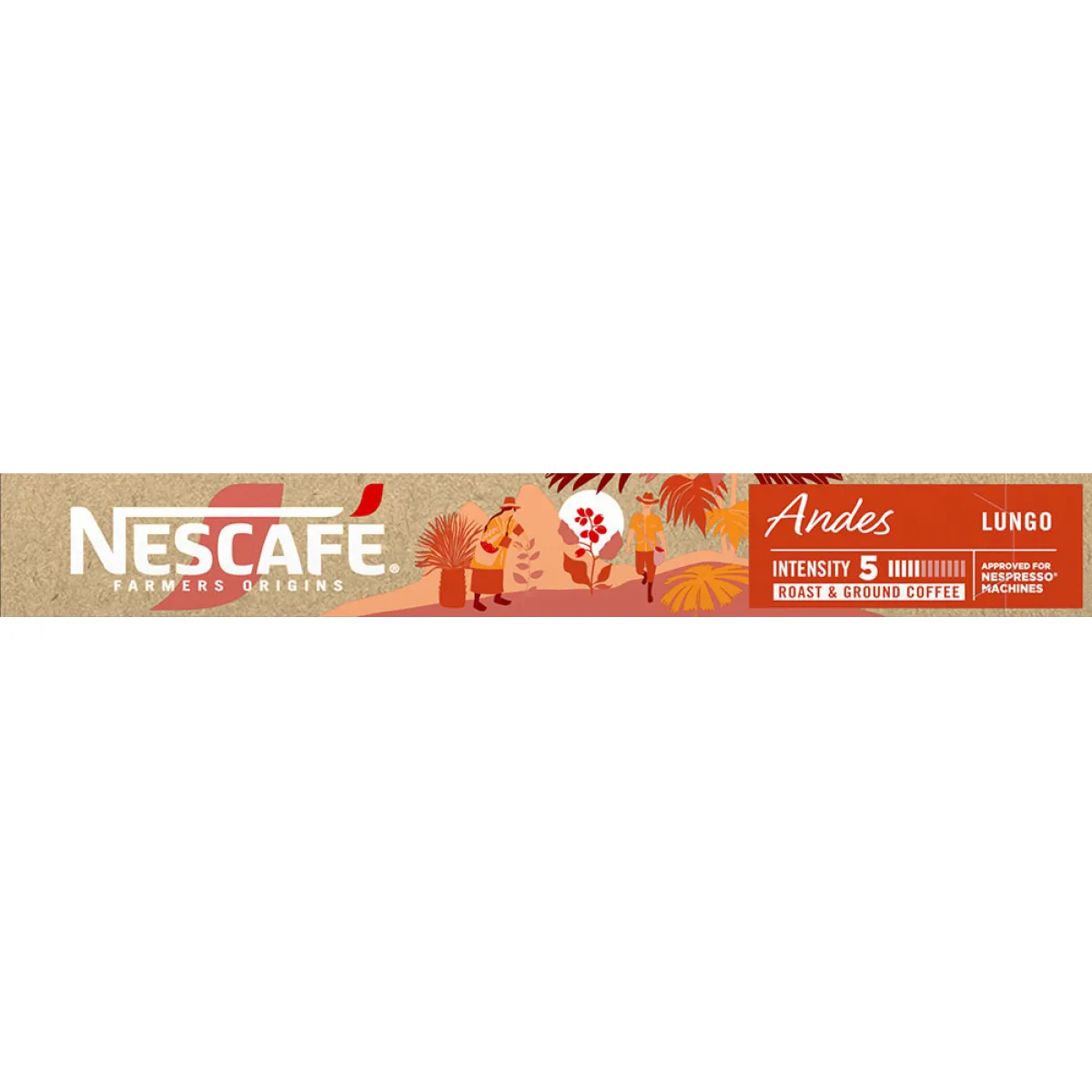 Nescafé Farmers Andes Lungo 10 Kapseln 44 g