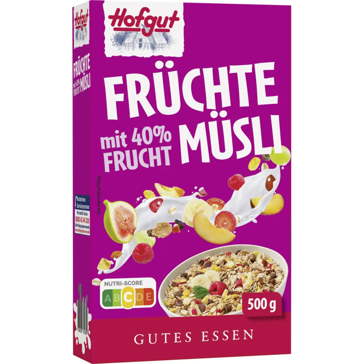 Hofgut Früchte Müsli 500 g
