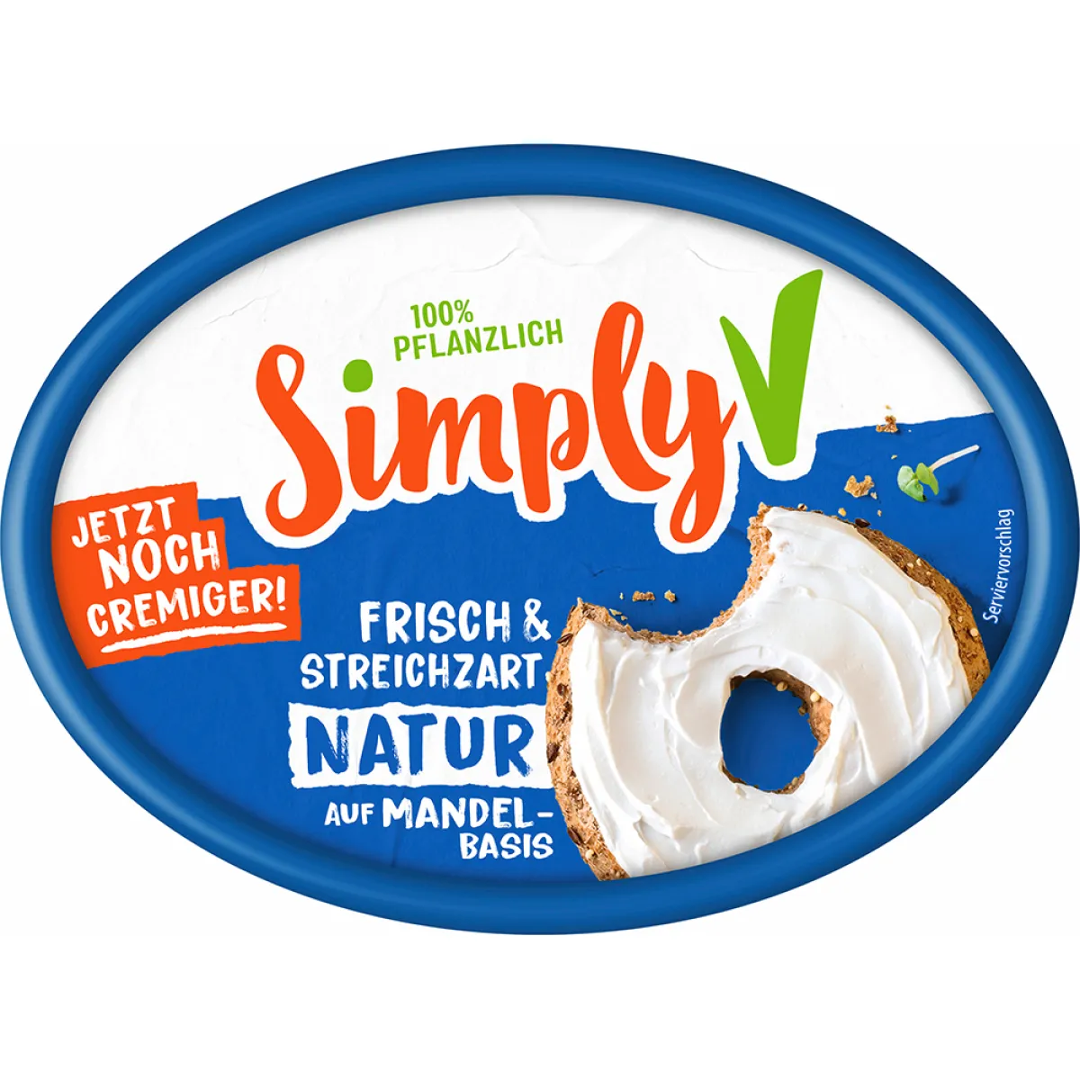 Simply V Streich Genuss Natur 150 g