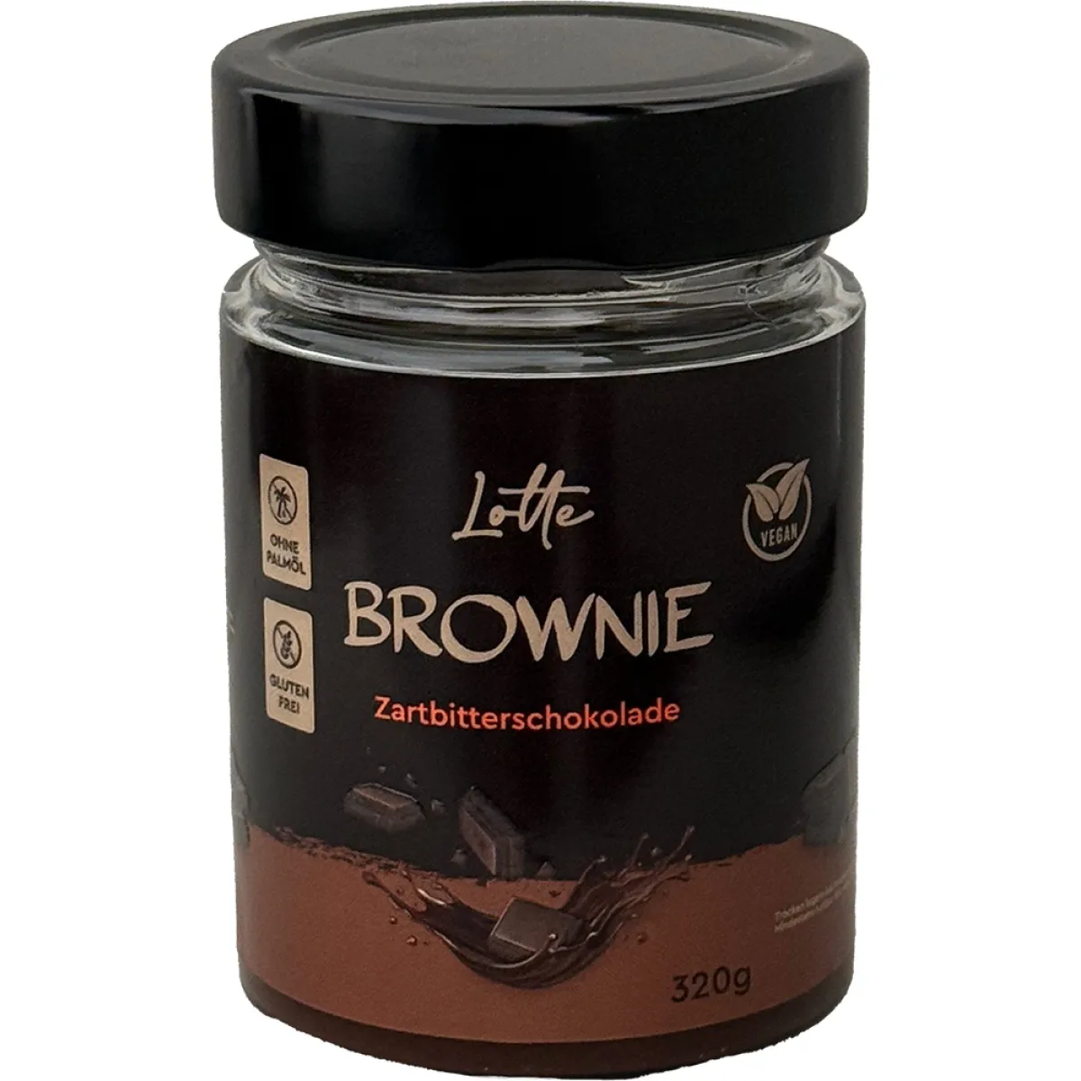 Lotte Brownie Zartbitterschokolade 320 g
