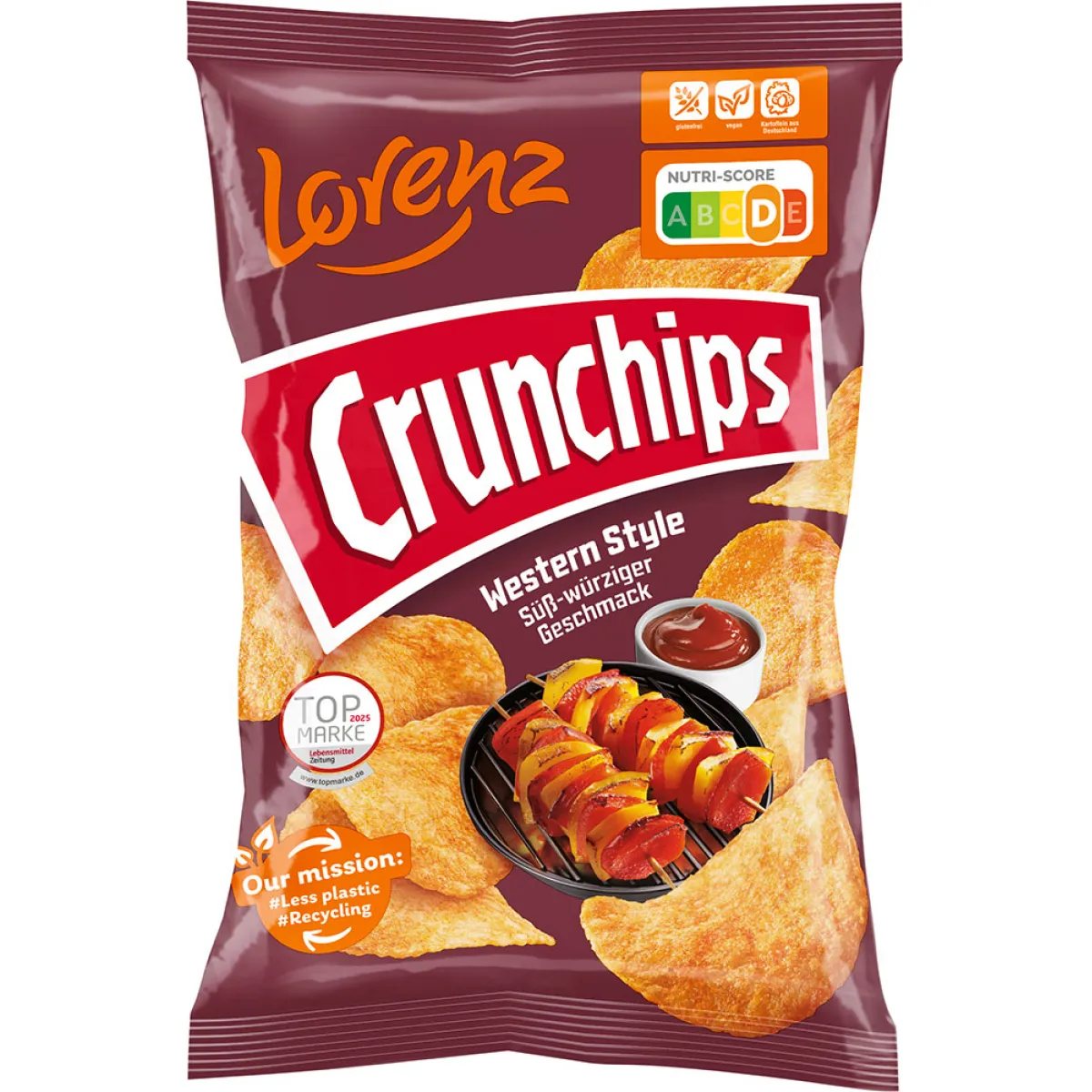 Lorenz Crunchips Western Style 150 g