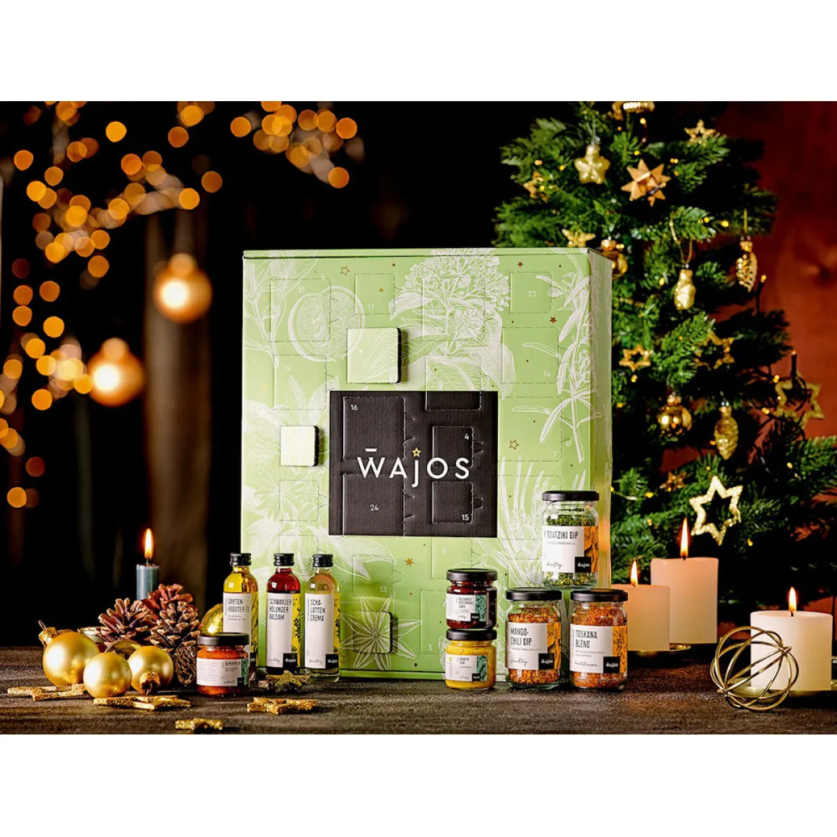 Wajos Gourmet & Gewürz Adventskalender 2025